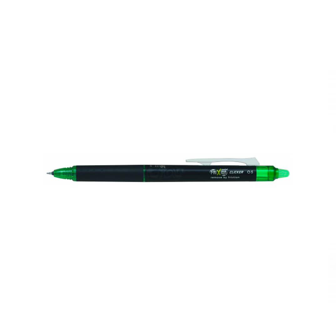 Bolígraf Pilot Frixion 0.5 Clicker verd