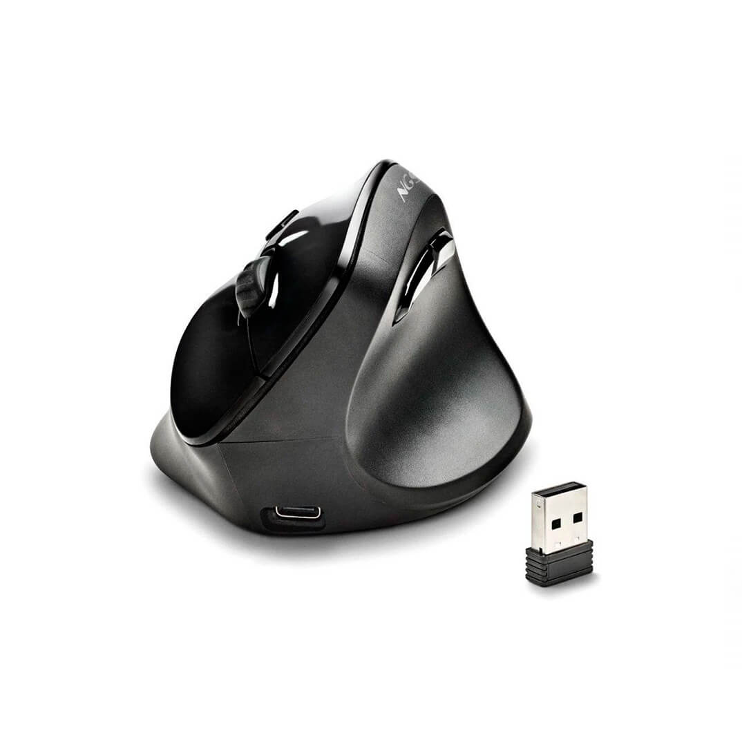 Ratón ergonómico inalámbrico NGS EVO Moksha