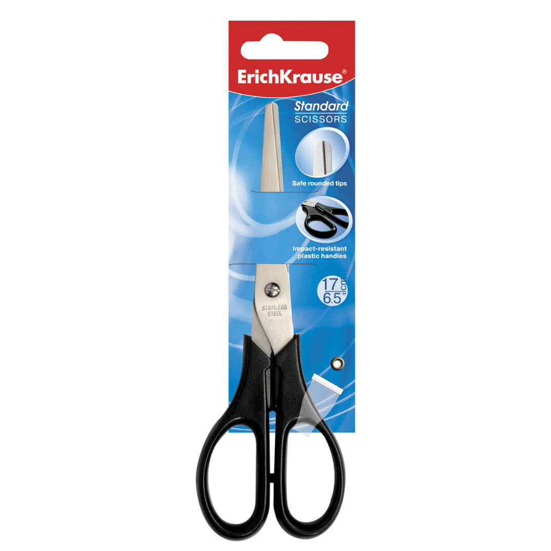 Tisores mànec plàstic 17cm