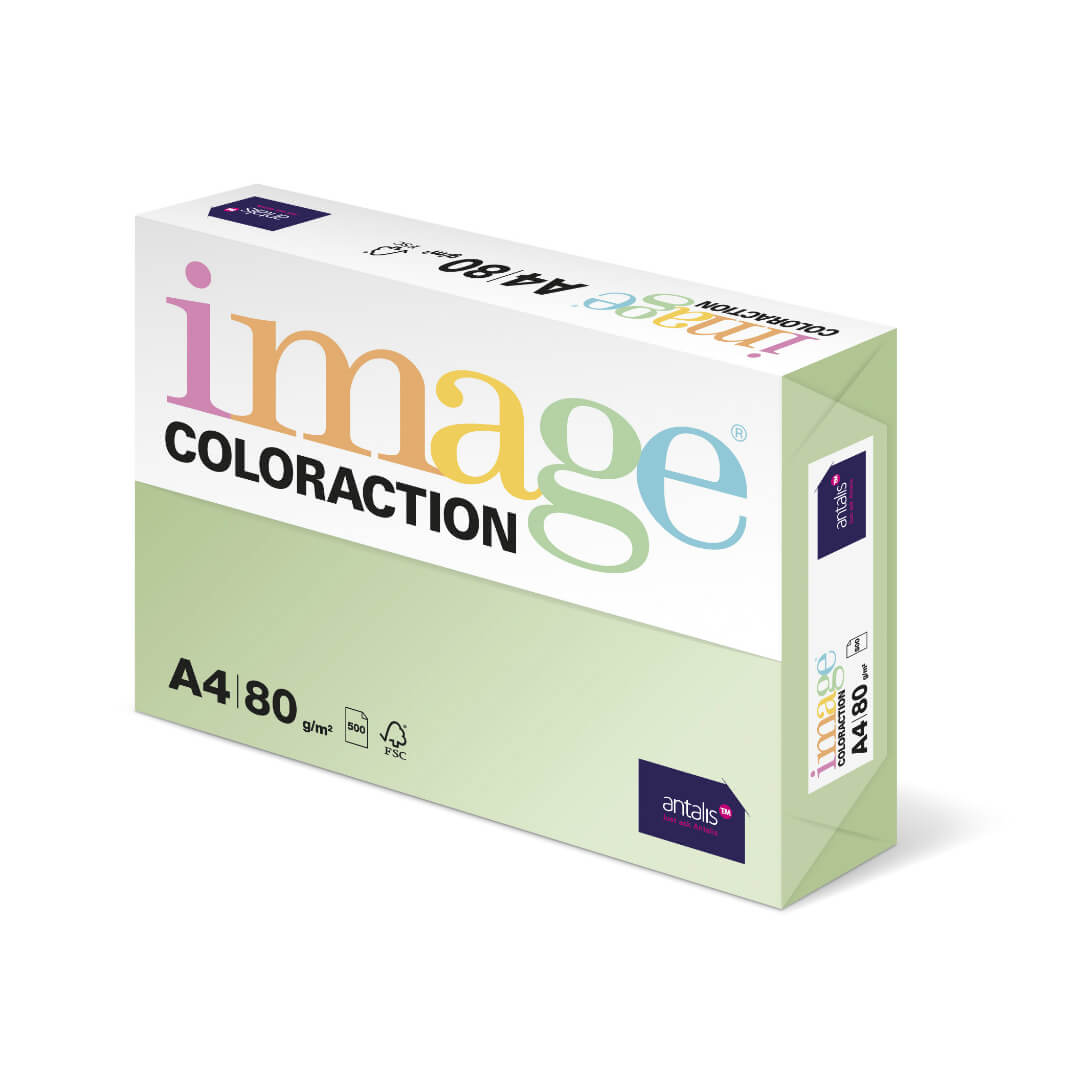 Paquet paper A4 80g verd jungle