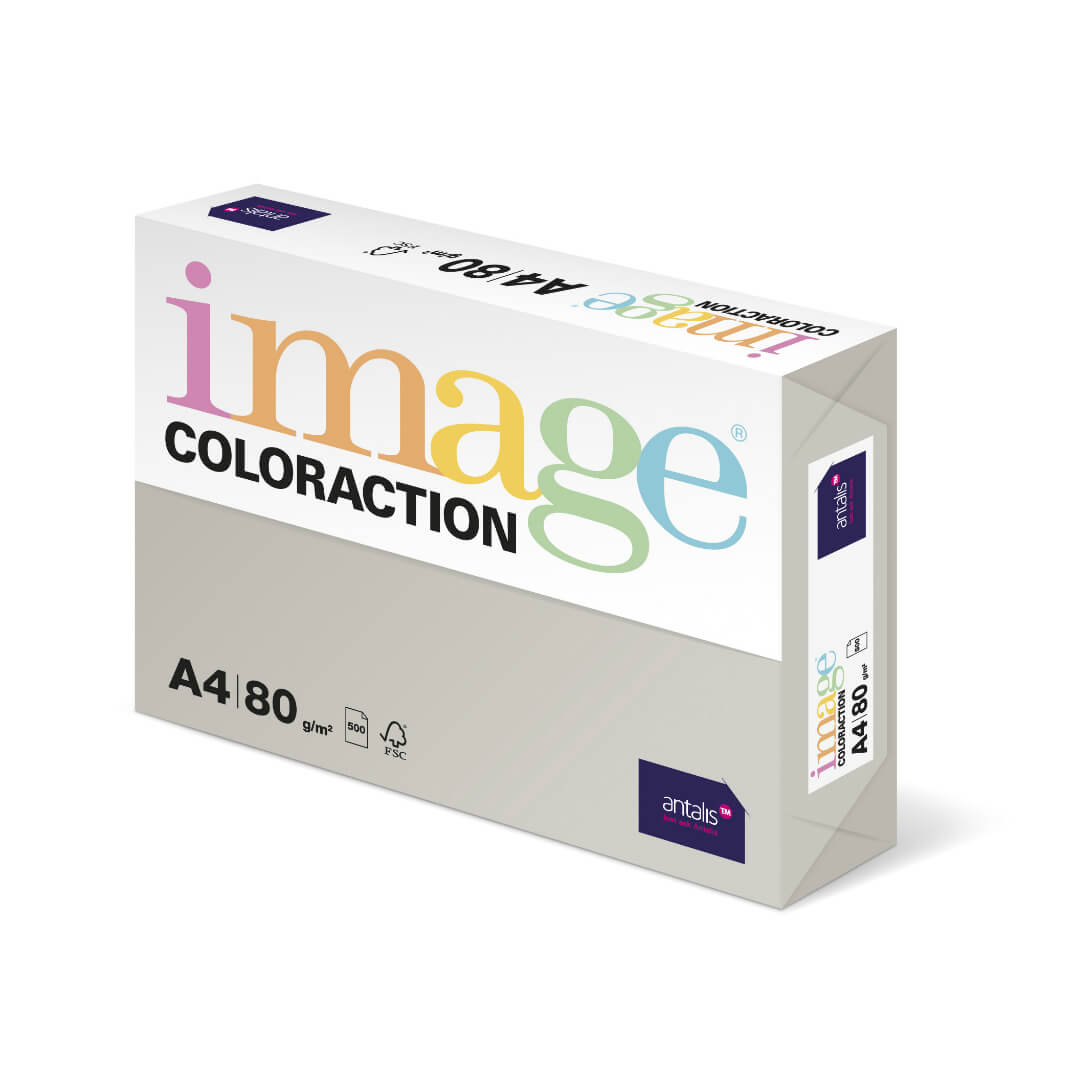 Paquet paper A4 80g gris iceland GR21