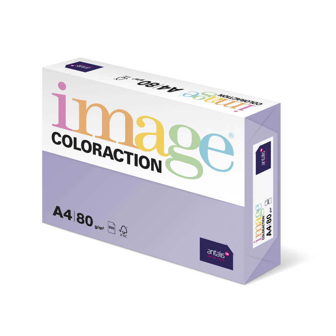 Paquet paper A4 80g lila tundra  LA12