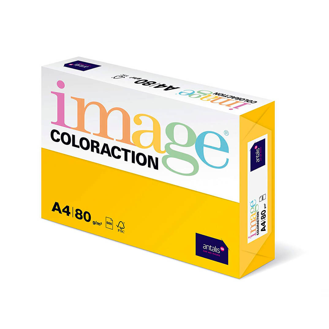 Paquet cartolina A4 160g groc sevilla