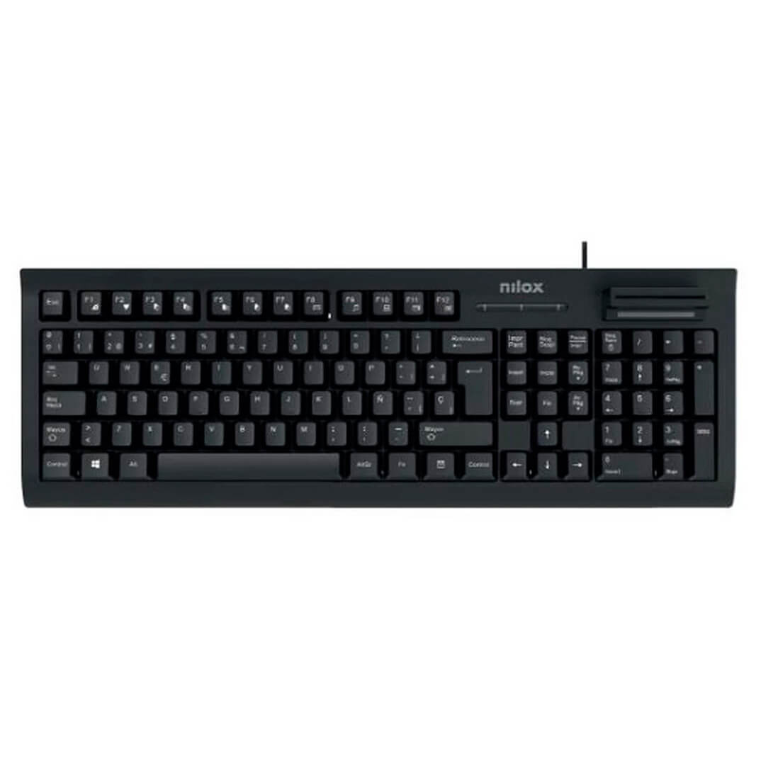 Teclat Nilox amb lector DNI USB