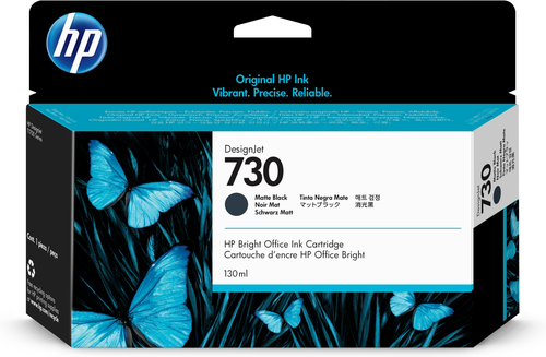 HP cartutx DesignJet 730 negre mate 130ml