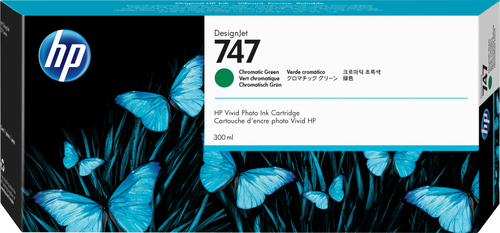 HP cartutx DesignJet 747 verd