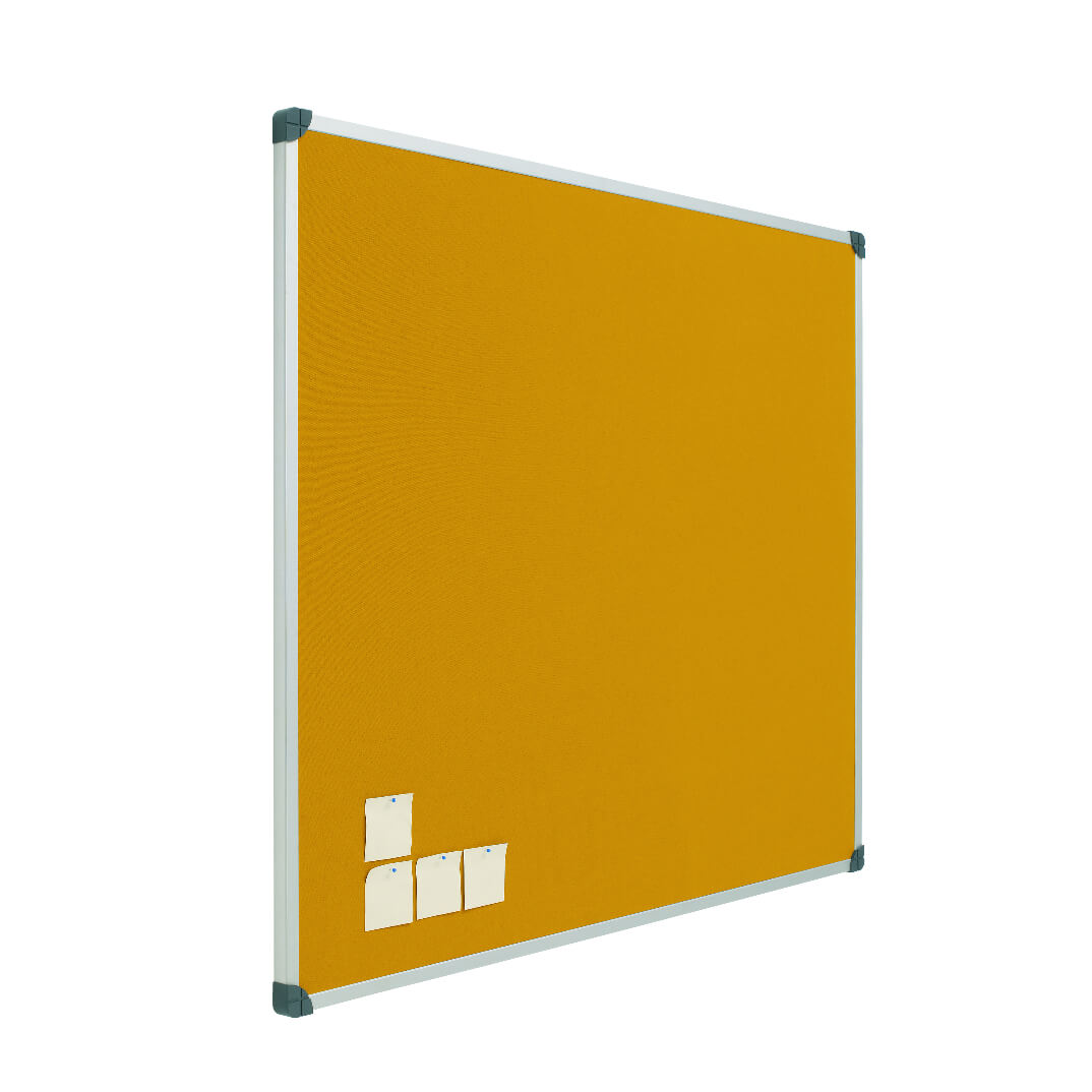 Tablero de corcho tapizado 40x60 naranja