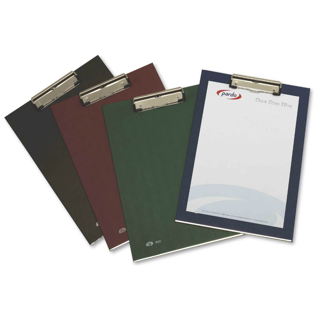 Portabloc pinza metálica Folio