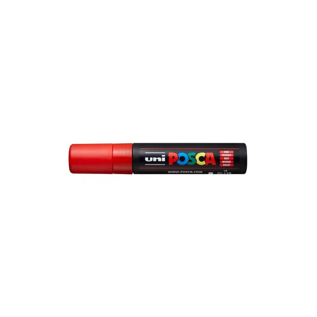 Rotulador Uni Posca PC-17K Vermell