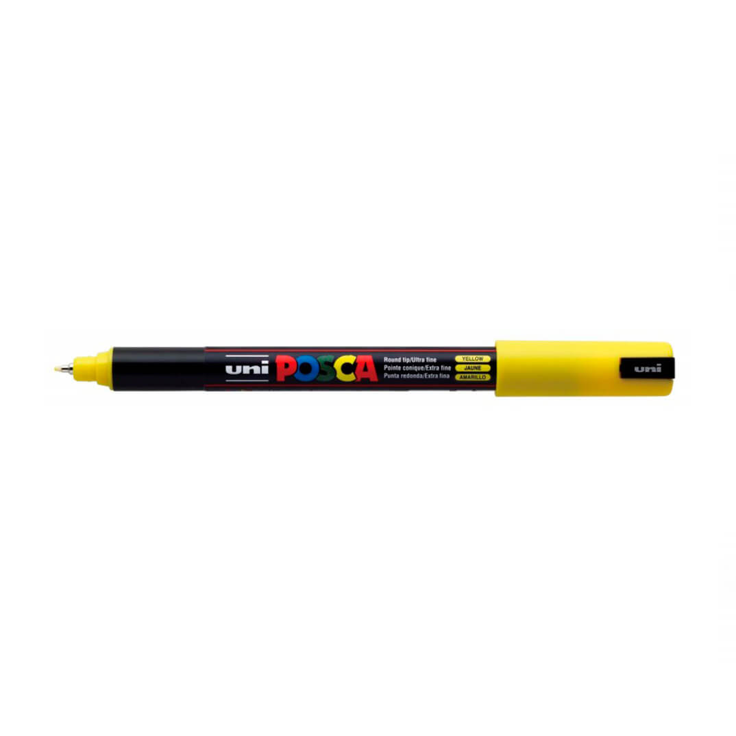 Rotulador Uni Posca PC1MR amarillo