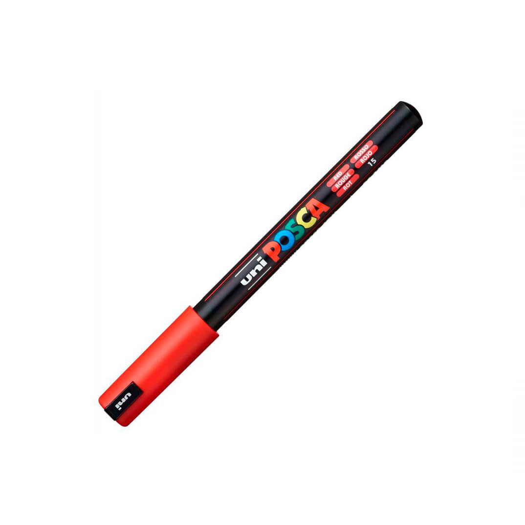 Rotulador Uni Posca PC1MR rojo