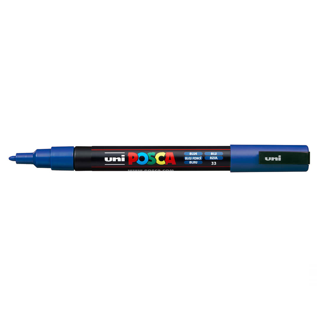 Retolador Uni Posca PC3M blau