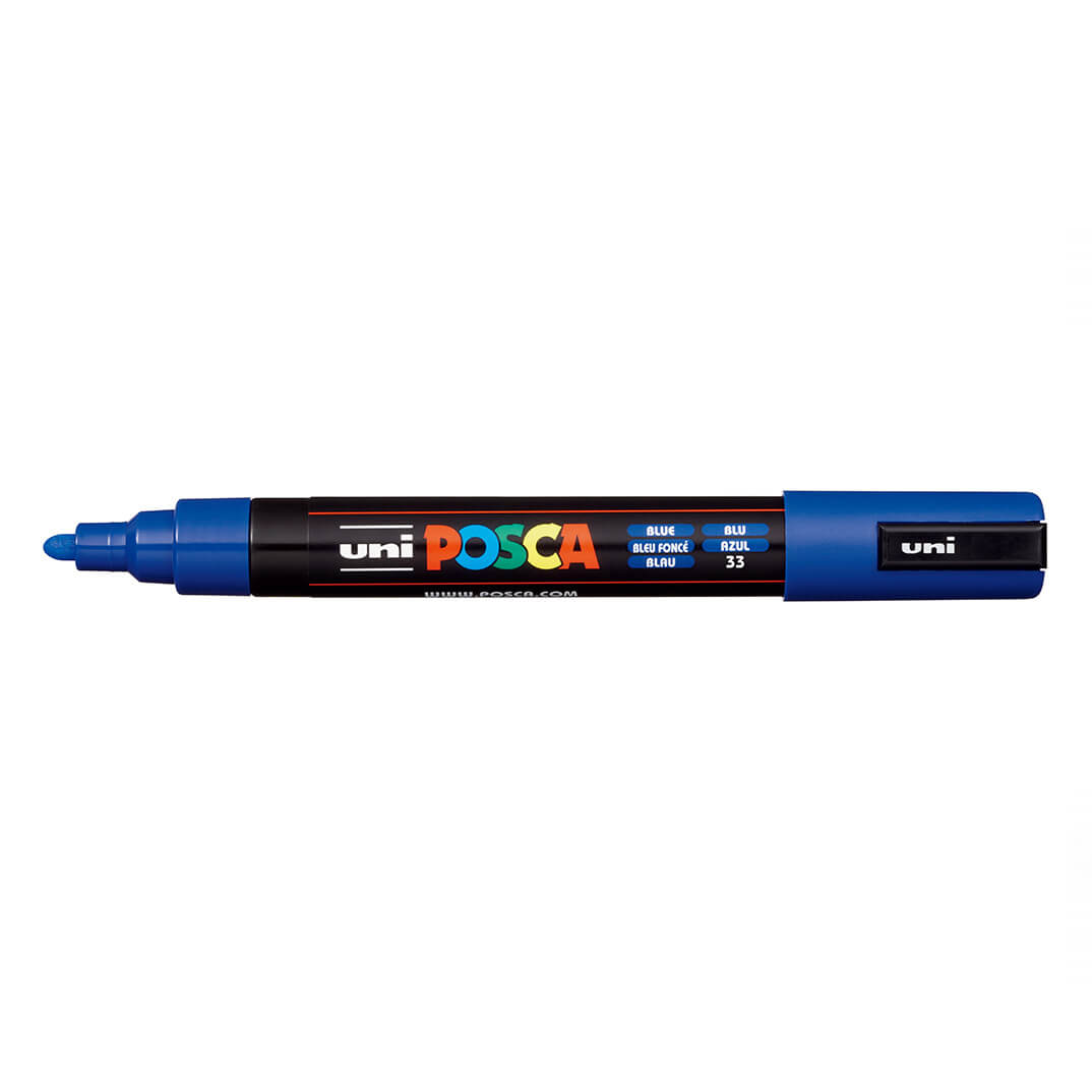 Rotulador Uni Posca PC5M azul