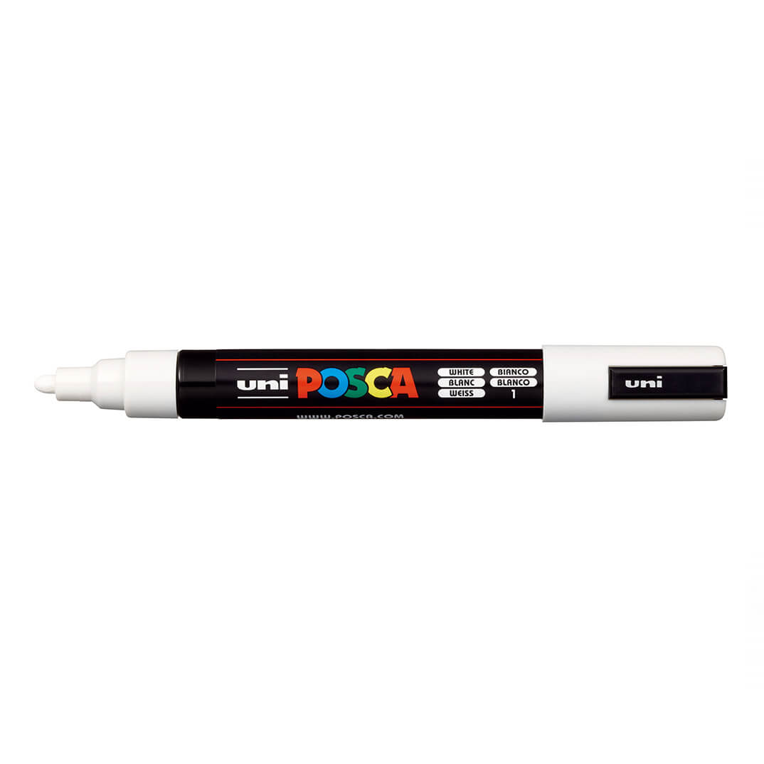 Retolador Uni Posca PC5M blanc