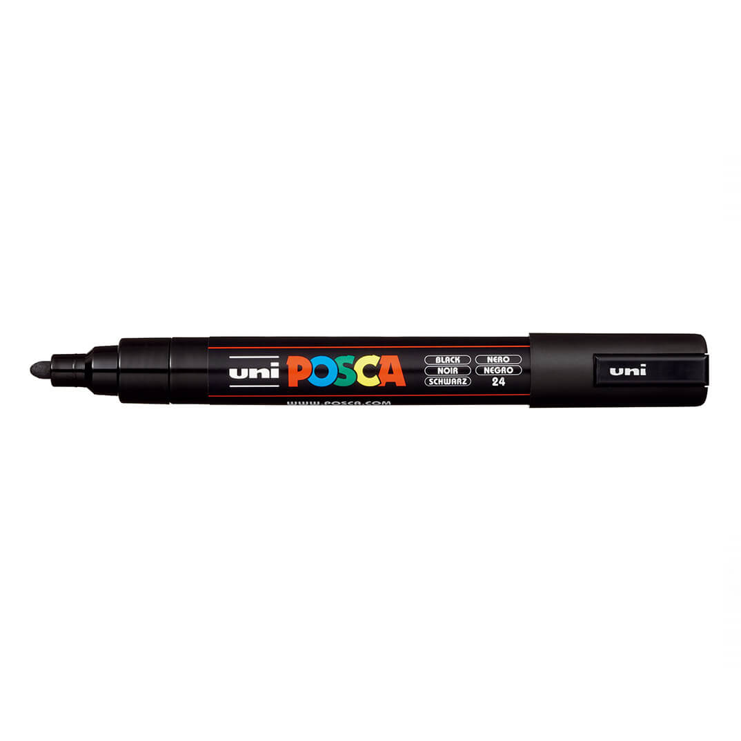 Retolador Uni Posca PC5M negre