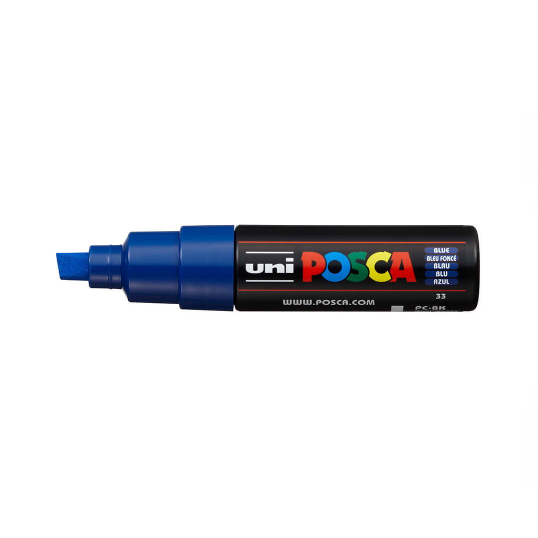 Rotulador Uni Posca PC8K azul