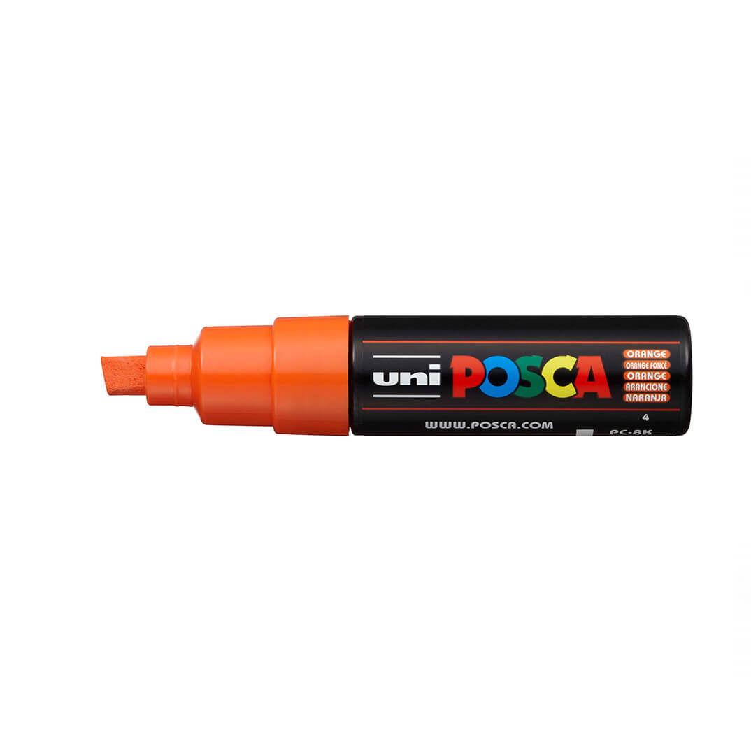 Rotulador Uni Posca PC8K naranja