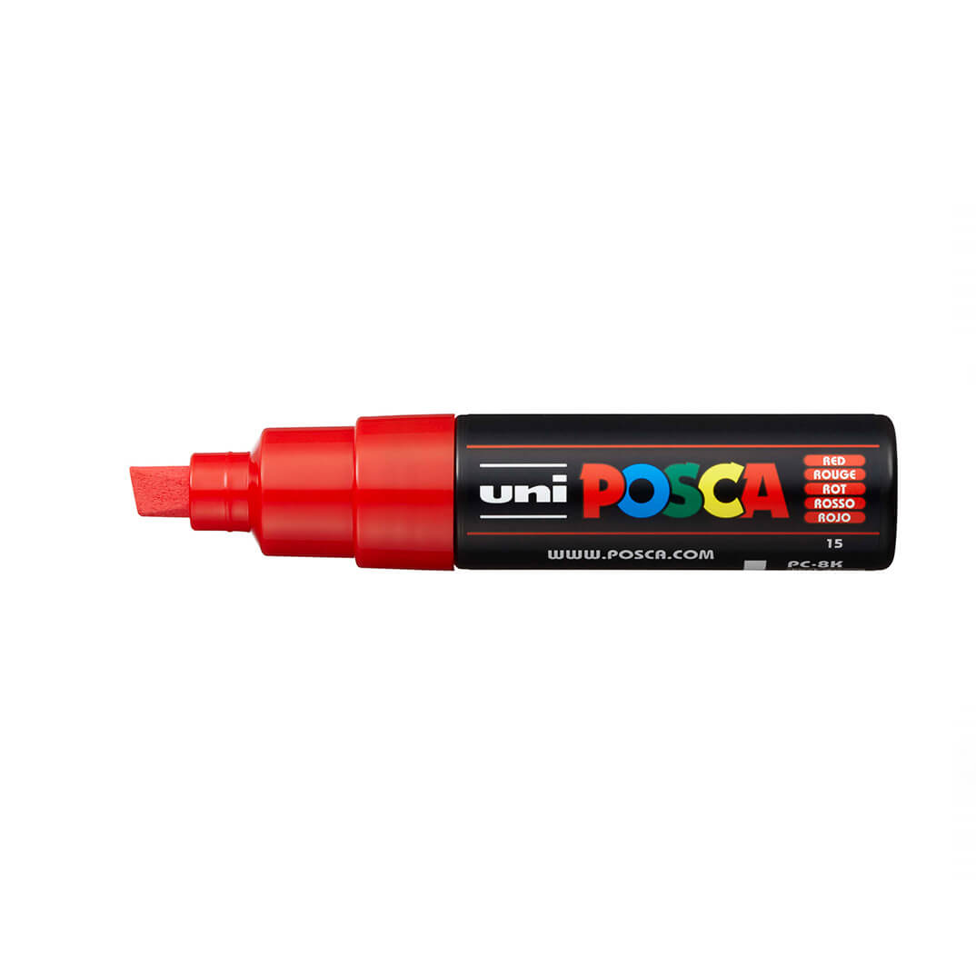 Rotulador Uni Posca PC8K rojo