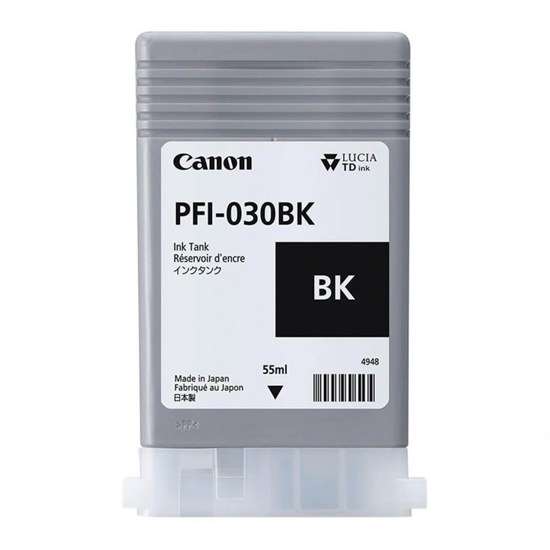 Cartucho Canon inkjet pfi-030bk 55ml negro