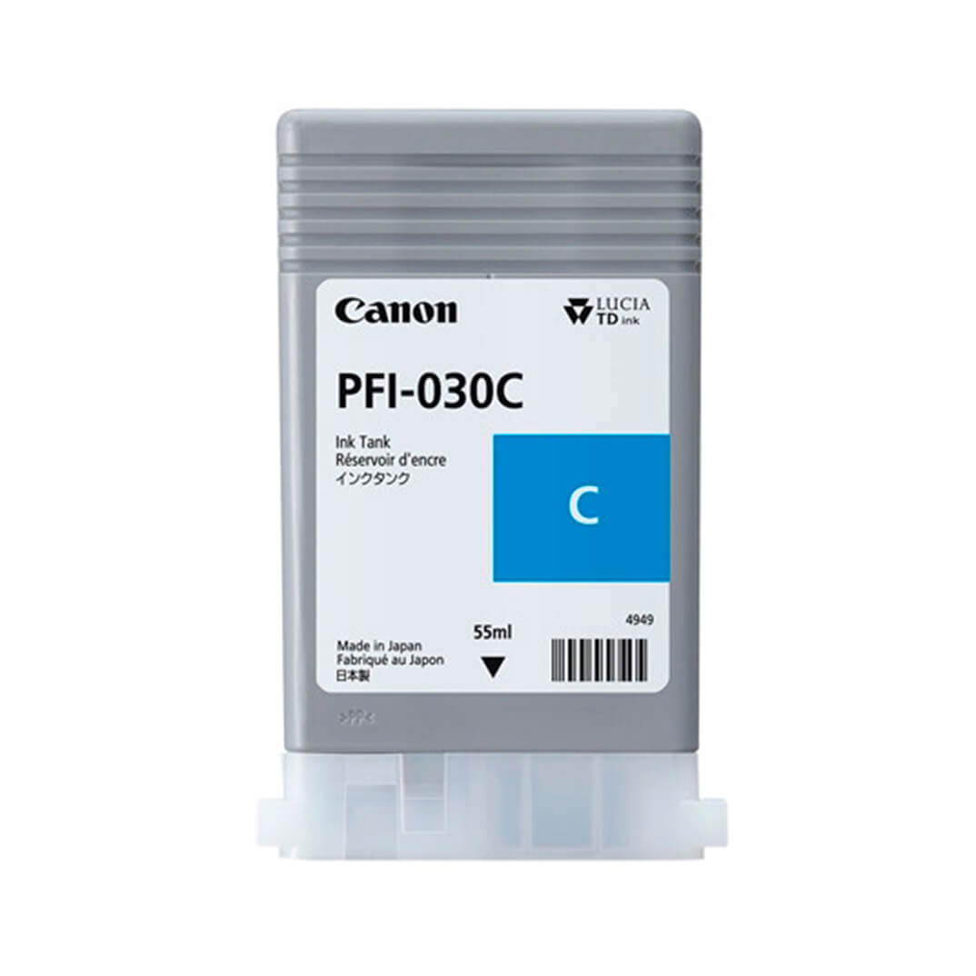 Cartucho Canon inkjet pfi-030bk 55ml cian