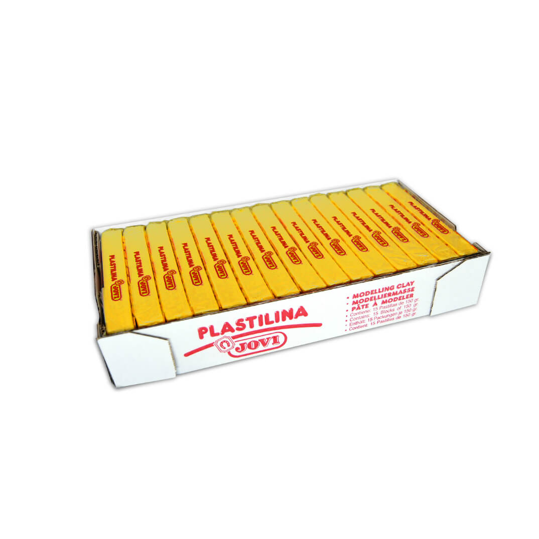 Plastilina Jovi 71 amarillo oscuro 150g