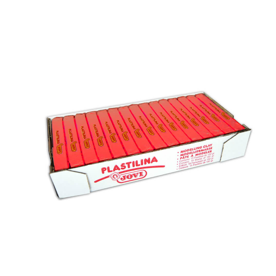 Plastilina Jovi 71 rojo 150g