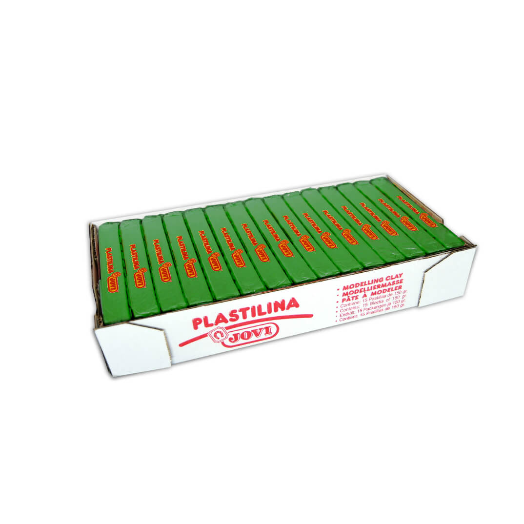 Plastilina Jovi 71 verde oscuro 150g