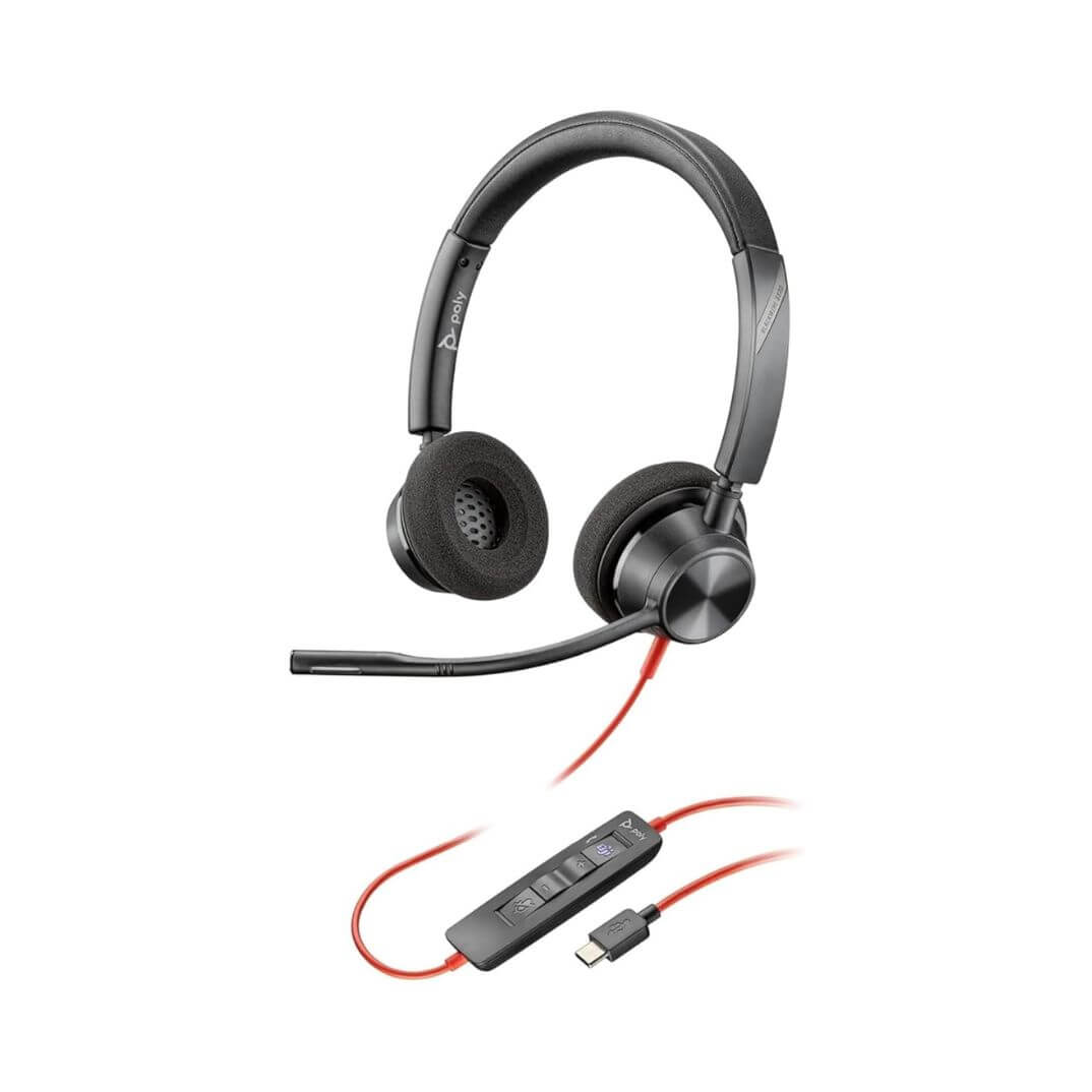 Auricular amb fil Poly Blackwire 3320 USB-A/C