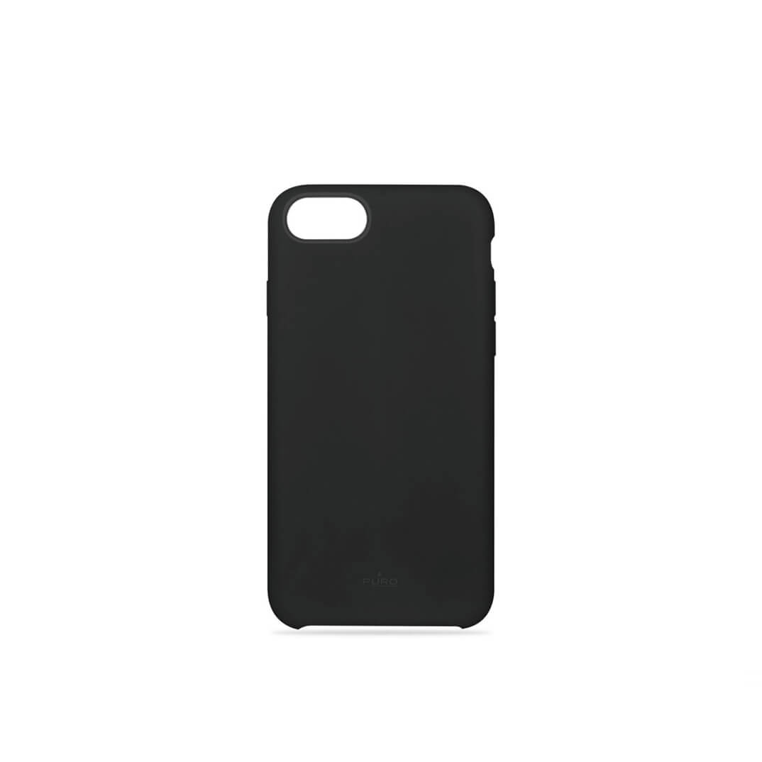 Funda silicona Puro para Iphone 7/8 negro