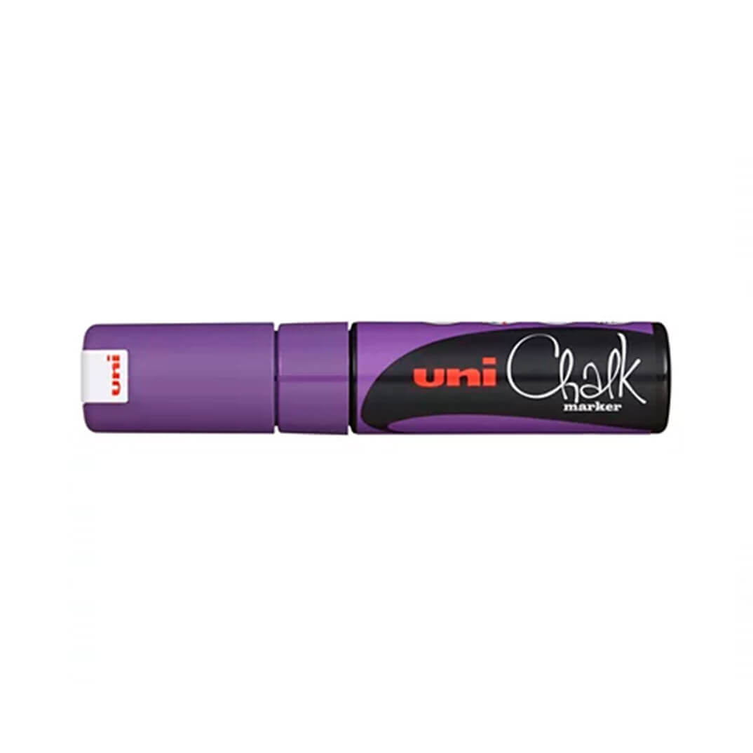 Marcador guix líquid Uni Chalk 8mm violeta
