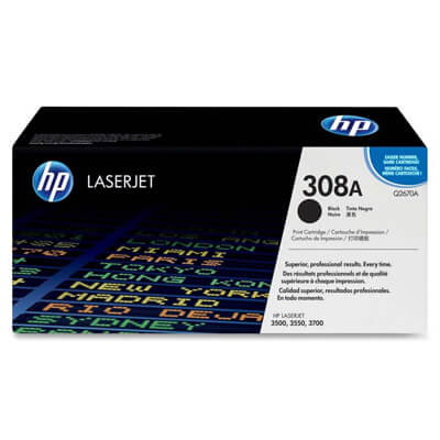 Cartutx de tòner original LaserJet HP 308A negre