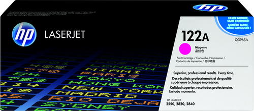 Cartucho tóner original LaserJet HP 122A magenta
