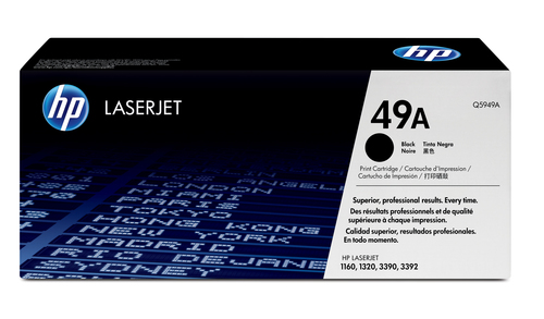 Cartutx de tòner original LaserJet HP 49A negre