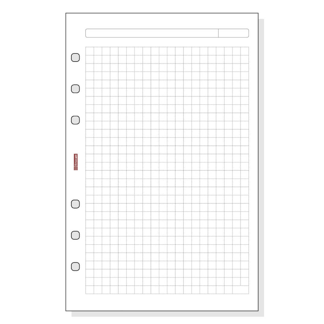 Recambio agenda Open 500 cuadriculado