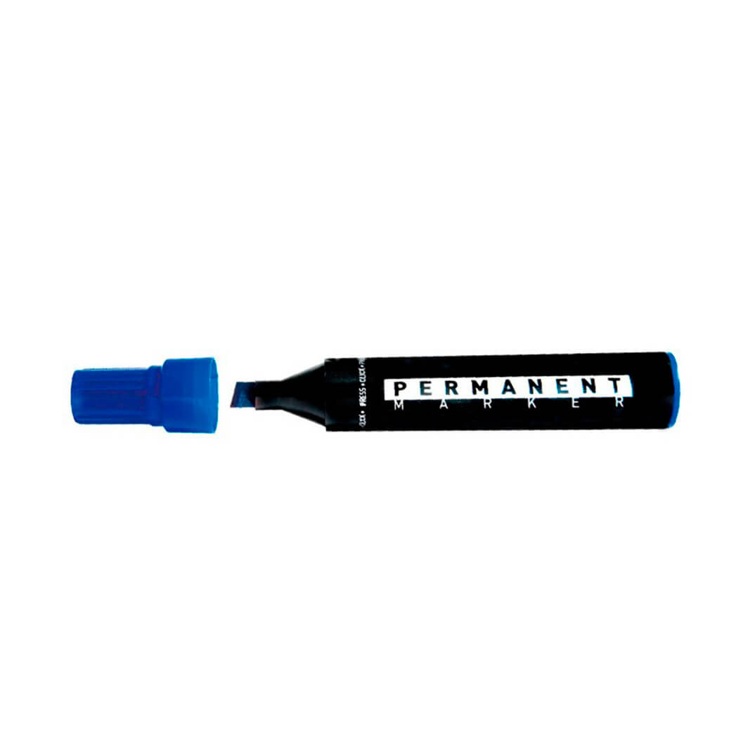 Rotulador Molin Jumbo King permanente azul
