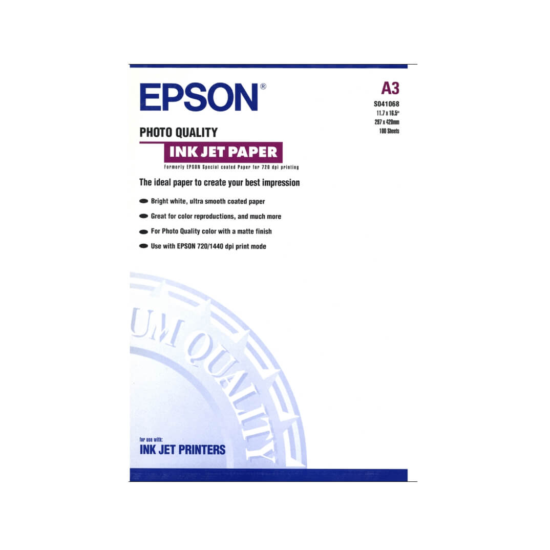 Epson Paper especial HQ A3 100 fulls