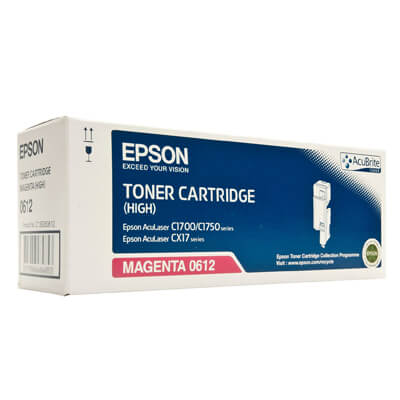 Epson tóner aculaser c1700/1750/cx17 magenta