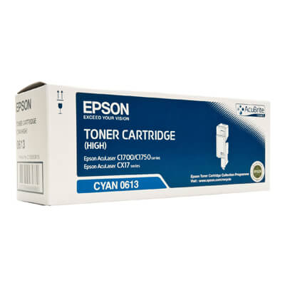 Epson tóner aculaser c1700/1750/cx17 cian