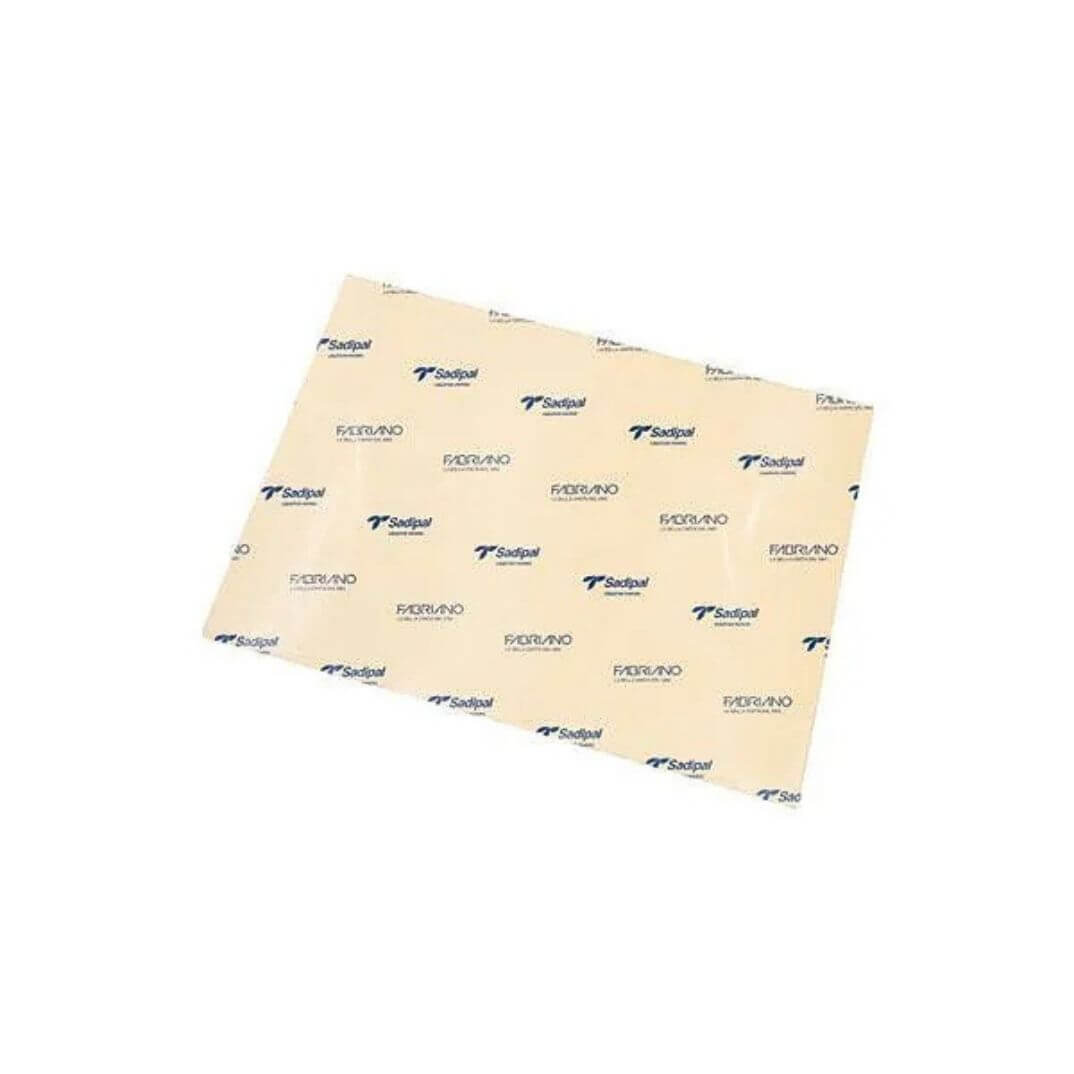 Paper de seda groc pàlid 51x76cm (25 fulls)