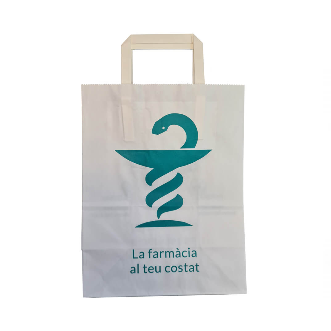 Bolsa con asa plana pequeña 18x10x23 (250u)
