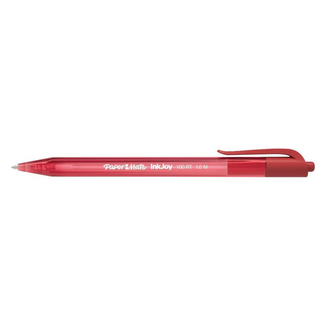 Bolígraf Paper Mate Inkjoy 100 RT vermell