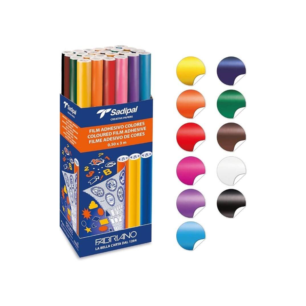 Film adhesiu vinil 0,50 x 2m turquesa