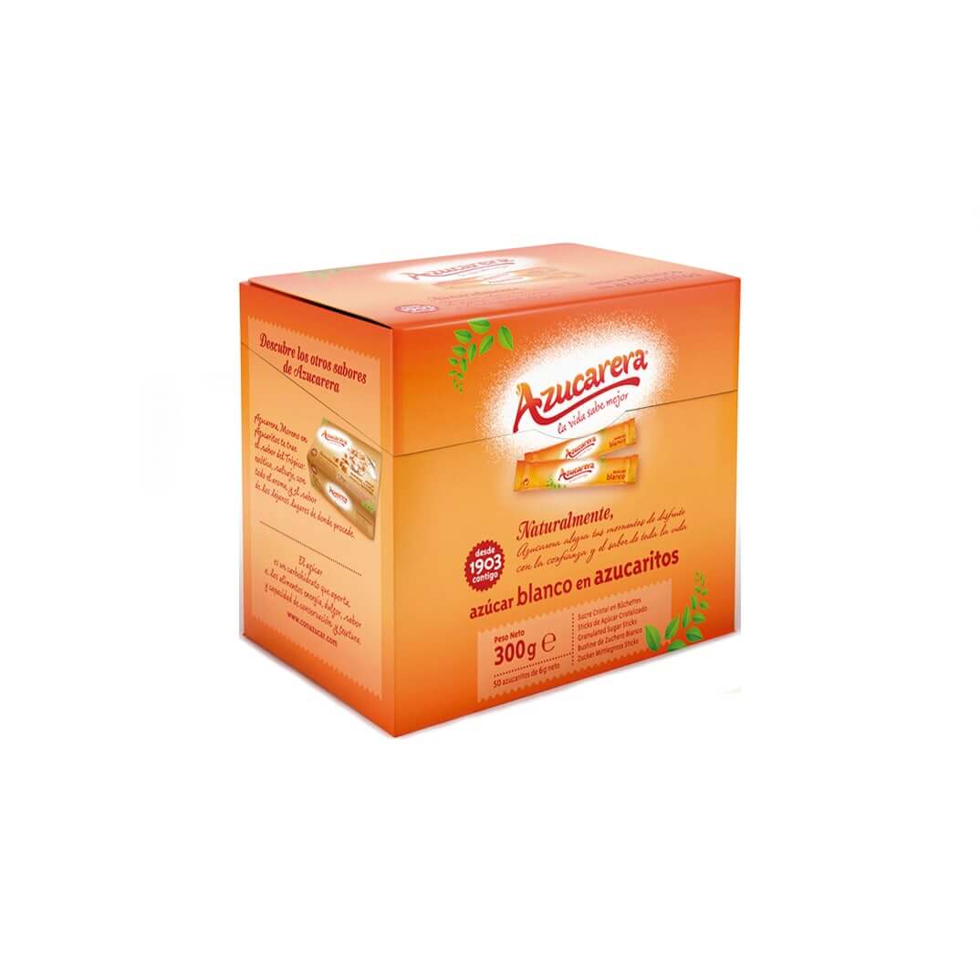 Caixa de 50 sobres sucre blanquilla