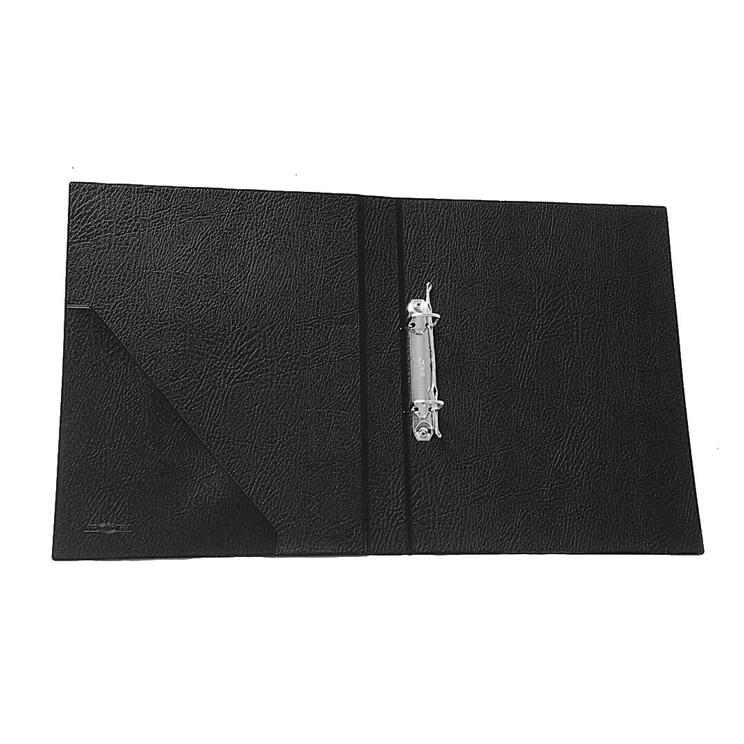 Carpeta Saro plàstic Foli 2A 40mm negre
