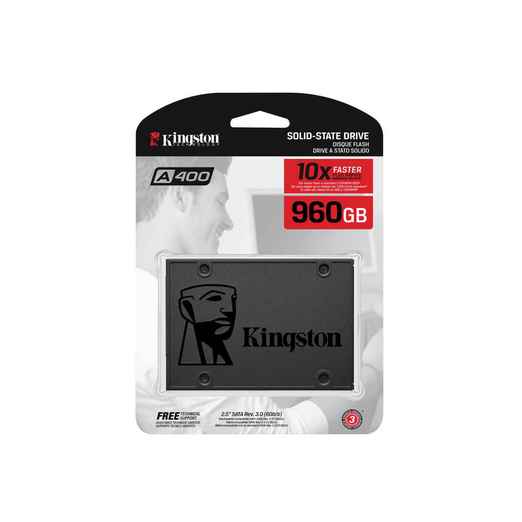 Unidad estado sólido interno Kingston A400 960GB