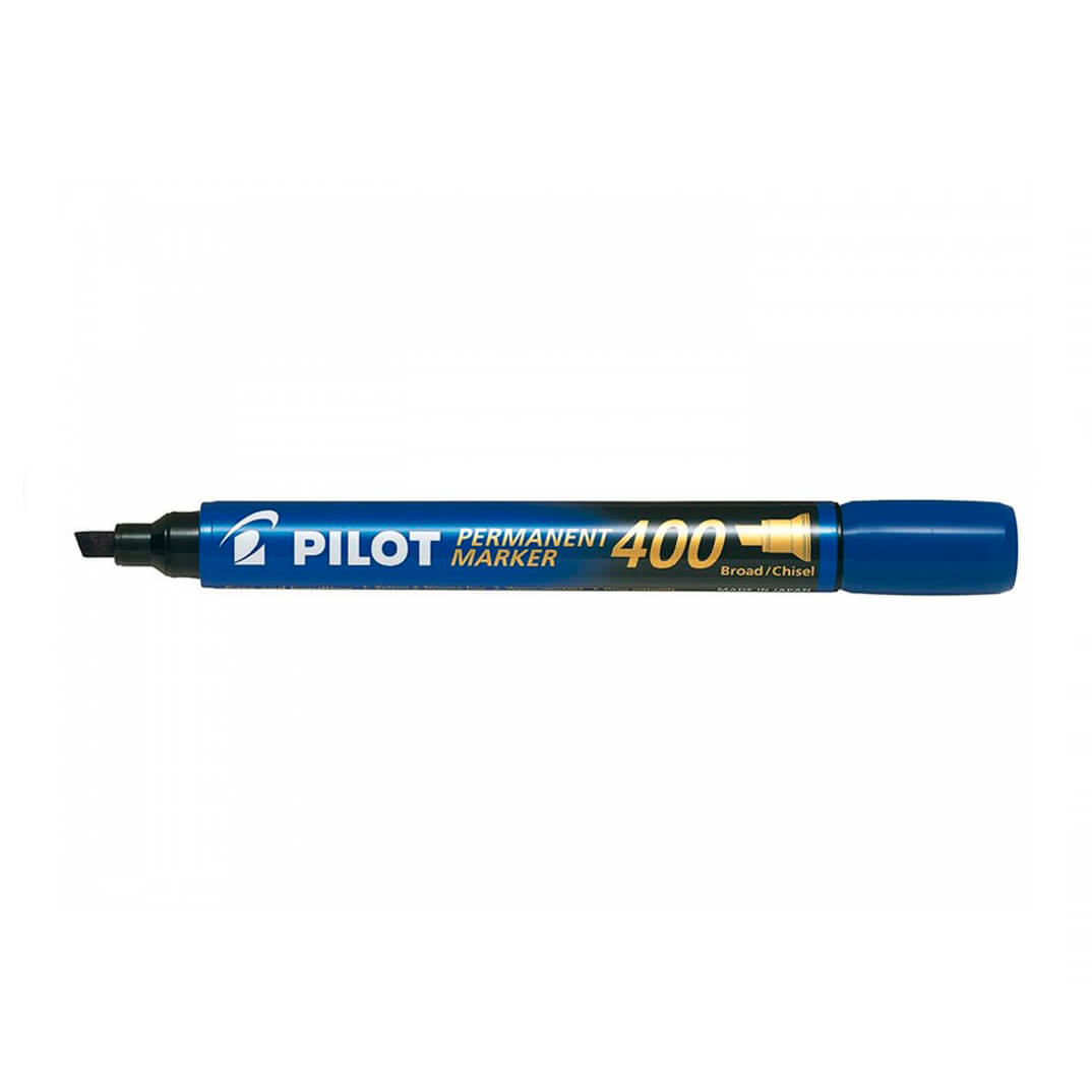 Rotulador permanente PILOT MARKER 400 azul