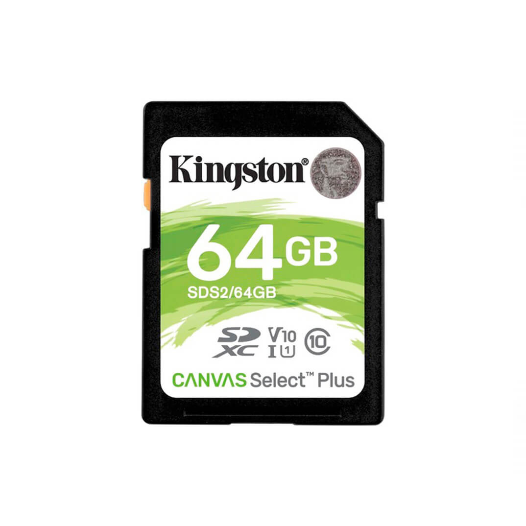 Targeta de memòria Kingston CANVAS 64GB SD XC