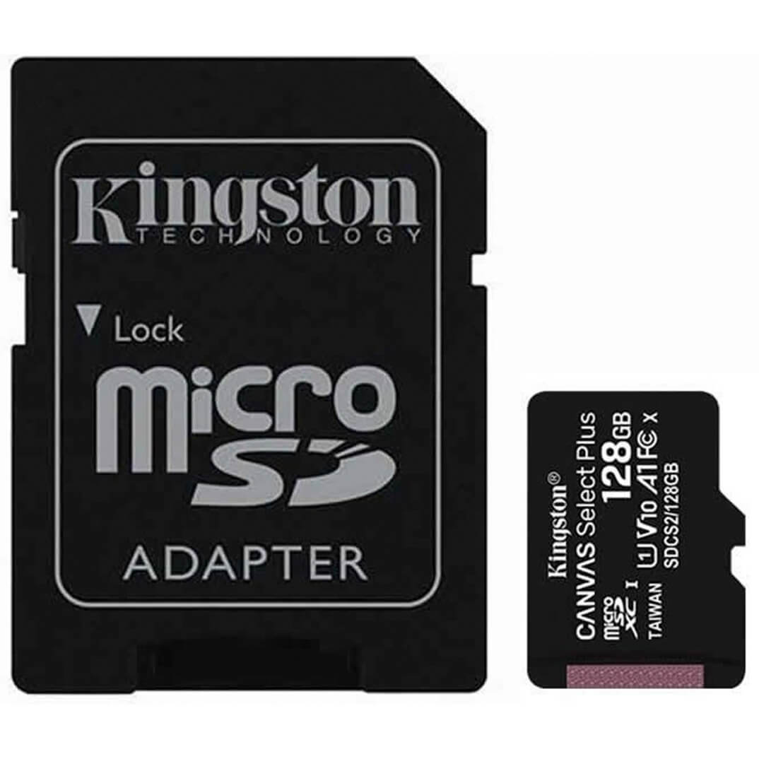 Targeta de memòria Kingston CANVAS 128GBmicroSD XC