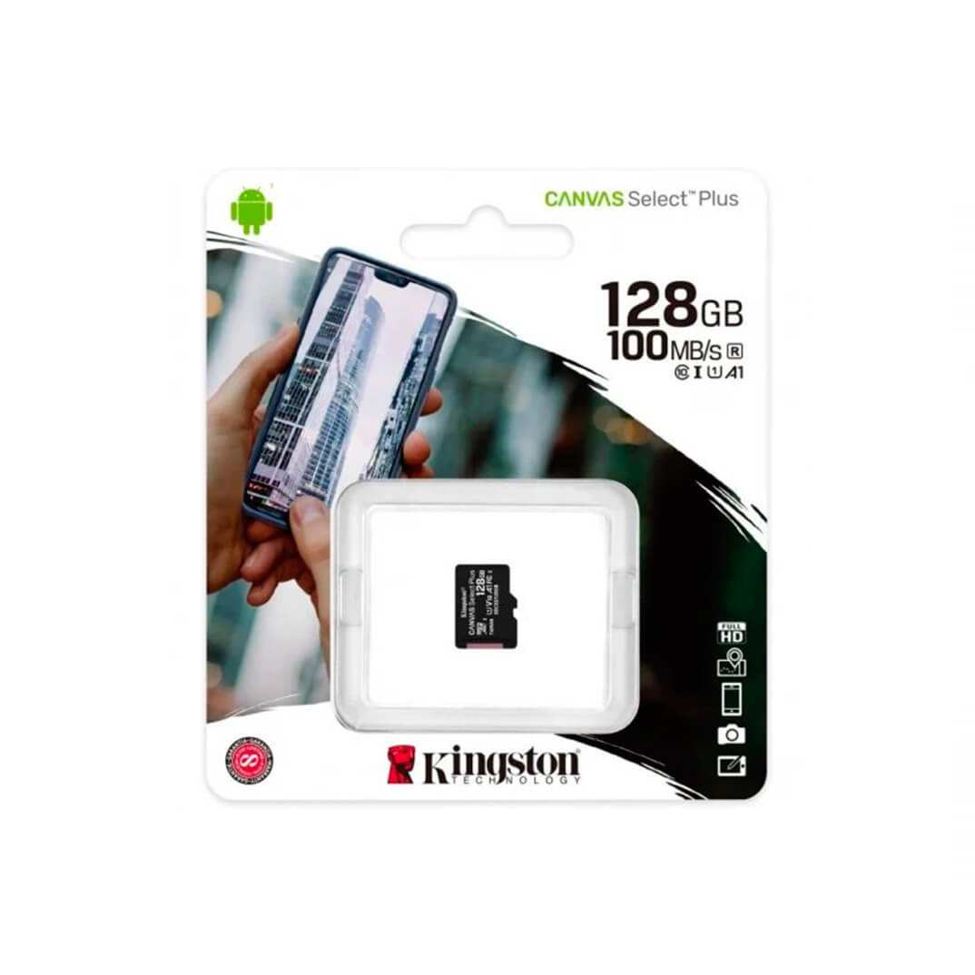 Targeta de memòria Kingston CANVAS SelectPlus 128G