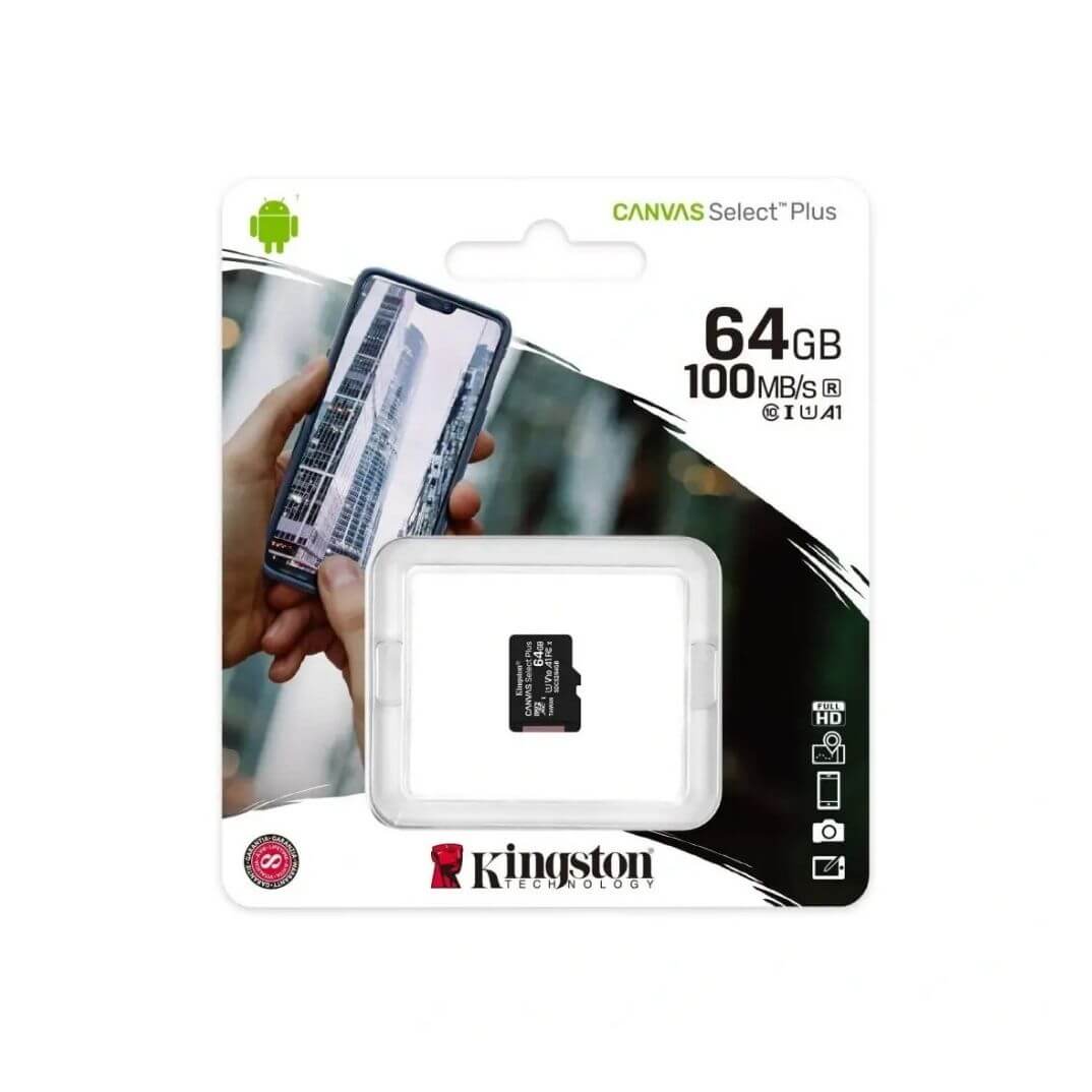 Targeta de memòria Kingston CANVAS SelectPlus 64GB